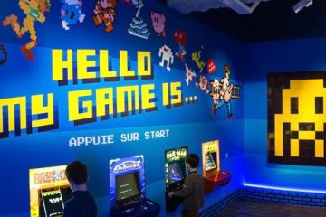 "Hello my game is..." exposition d'Invader au Musée en herbe